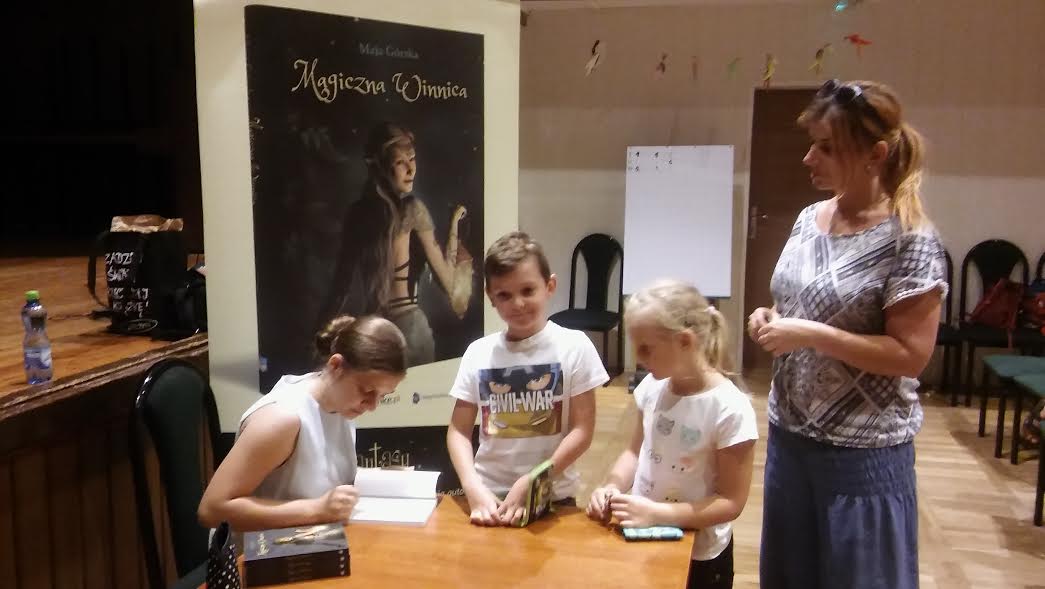Maja Górska spotkała się z dziećmi w Domu Kultury Atrium