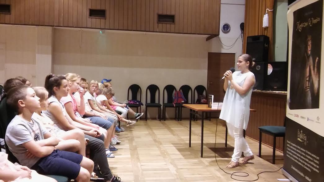 Maja Górska spotkała się z dziećmi w Domu Kultury Atrium