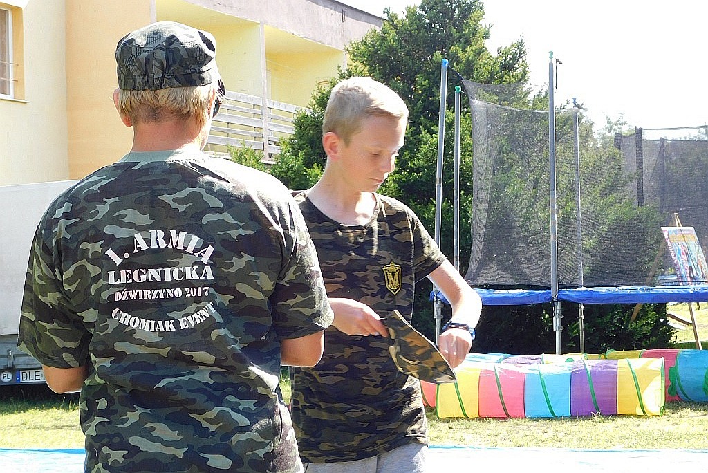 Dzień wojskowy i manewry „Anakonda” na obozie w Dźwirzynie