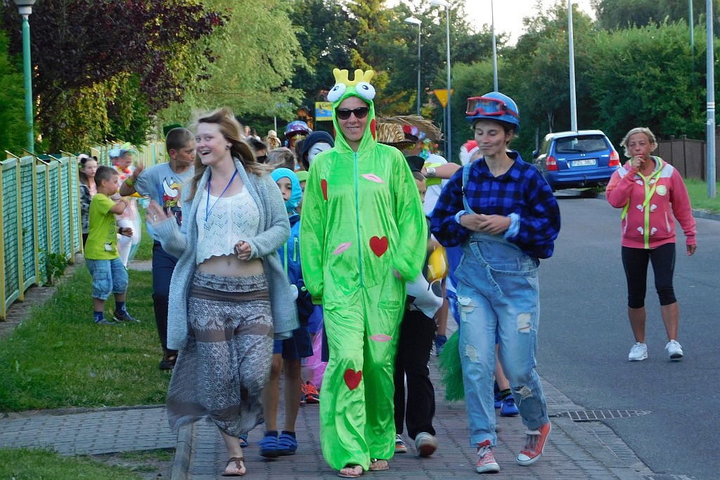 Bal galociarza i pożegnalne ognisko na zakończenie obozu