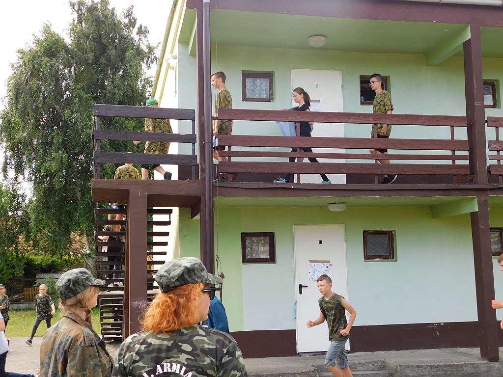 Dzień wojskowy i manewry „Anakonda” na obozie w Dźwirzynie