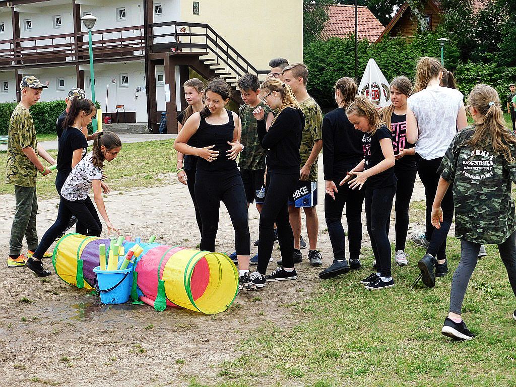 Dzień wojskowy i manewry „Anakonda” na obozie w Dźwirzynie