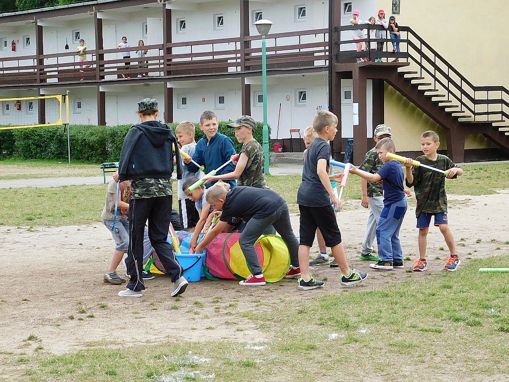 Dzień wojskowy i manewry „Anakonda” na obozie w Dźwirzynie
