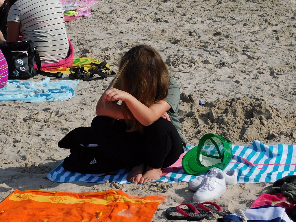 Kąpiele morskie i słoneczne na obozie Chomiak Event w Dźwirzynie