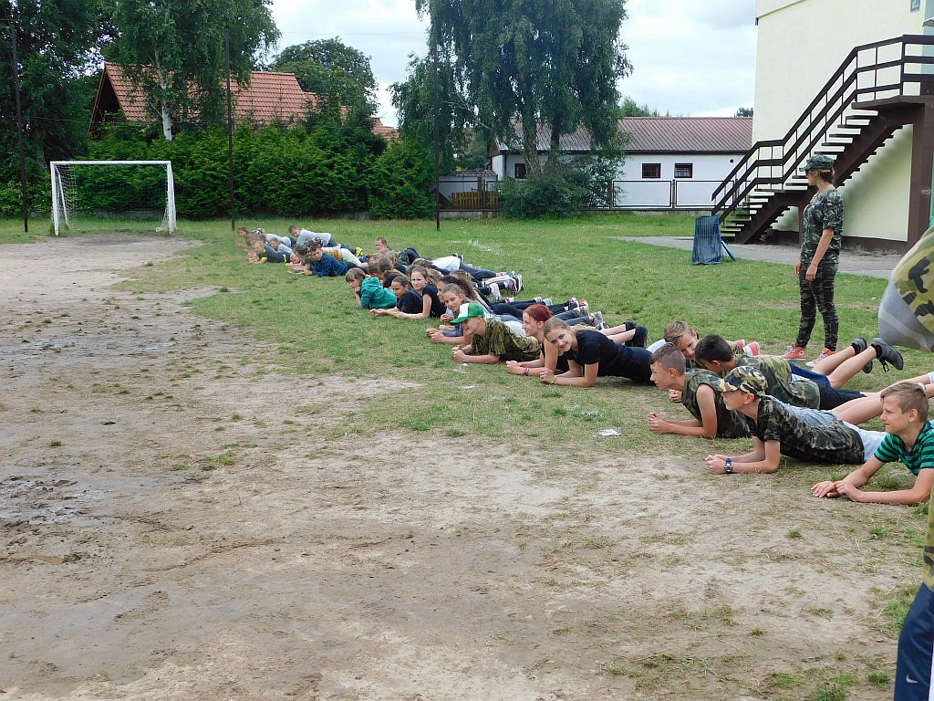 Dzień wojskowy i manewry „Anakonda” na obozie w Dźwirzynie