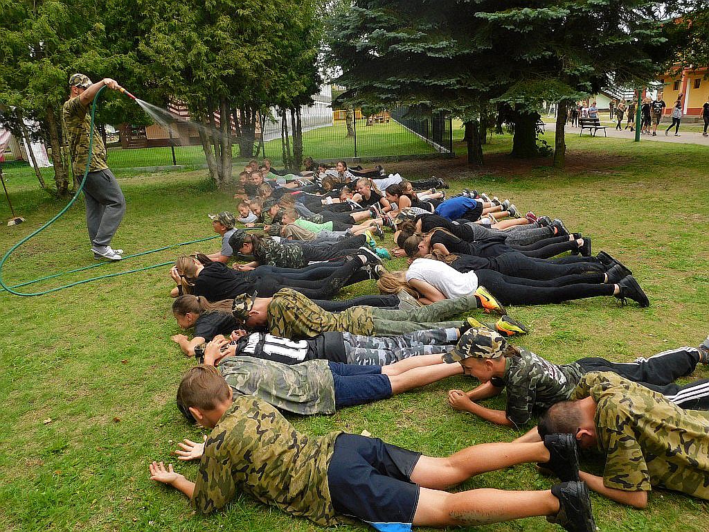 Dzień wojskowy i manewry „Anakonda” na obozie w Dźwirzynie