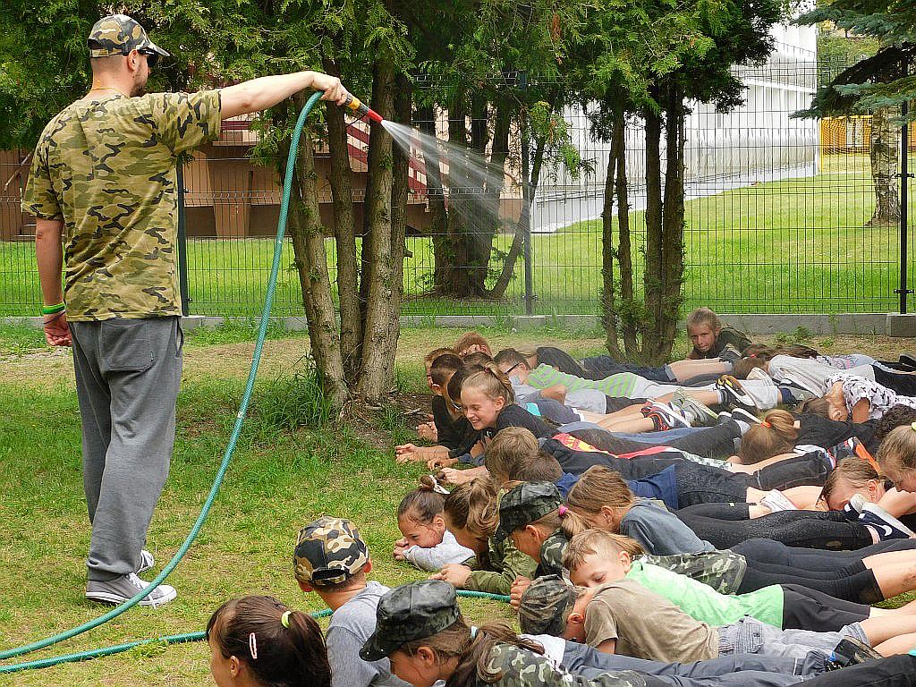 Dzień wojskowy i manewry „Anakonda” na obozie w Dźwirzynie