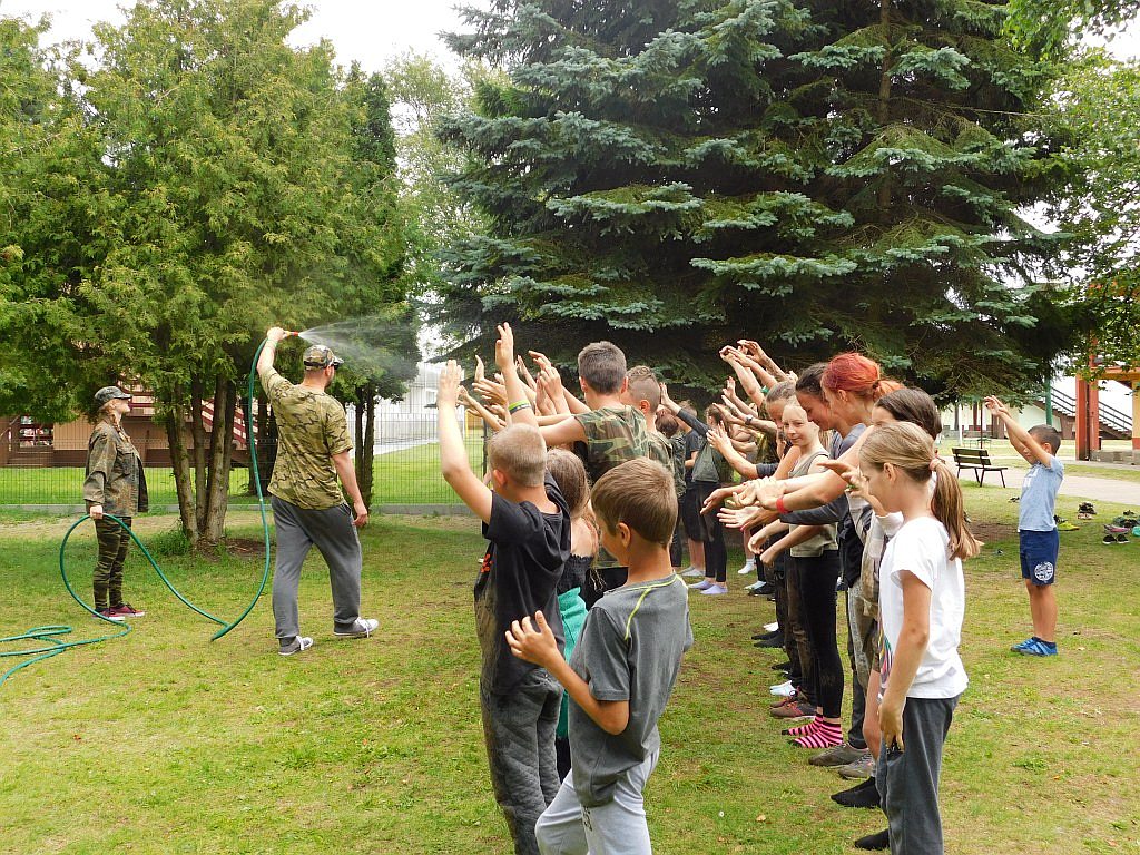 Dzień wojskowy i manewry „Anakonda” na obozie w Dźwirzynie