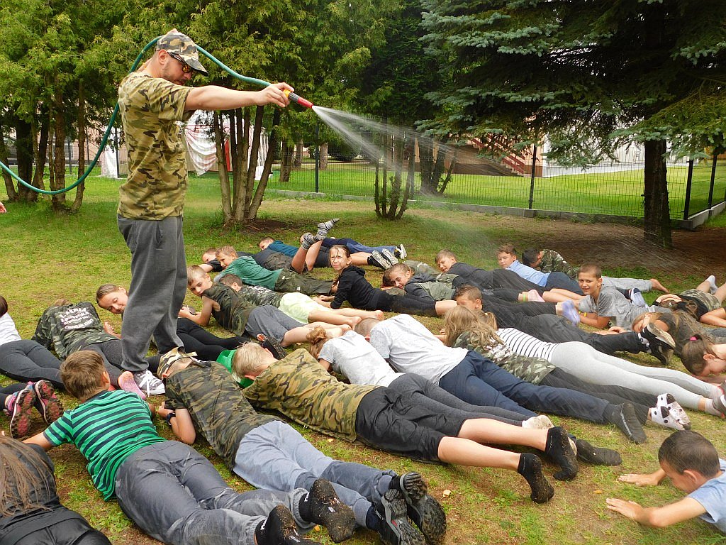 Dzień wojskowy i manewry „Anakonda” na obozie w Dźwirzynie