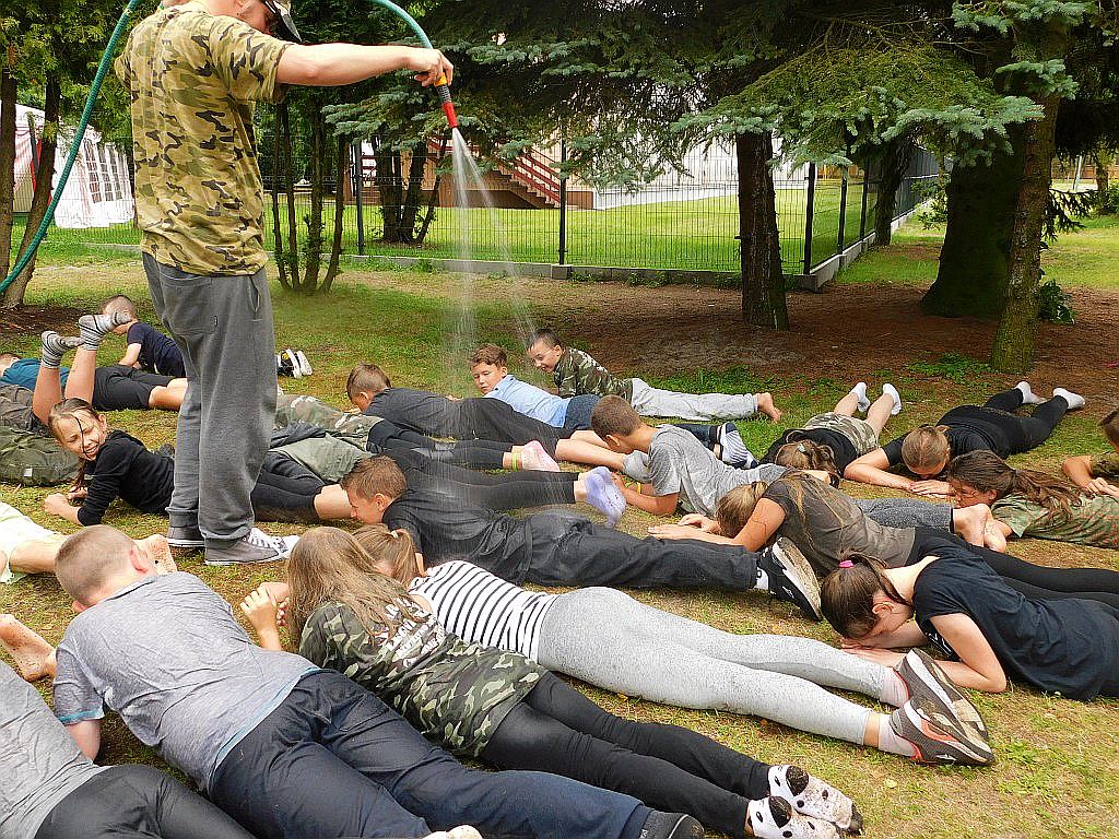 Dzień wojskowy i manewry „Anakonda” na obozie w Dźwirzynie