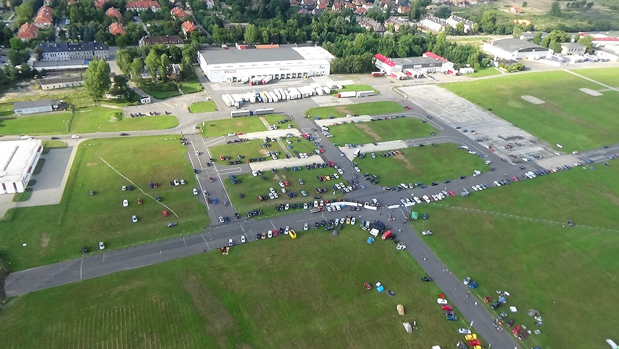 Zdjęcia AnTonio z lotu ptaka z drugiego zlotu JapFest