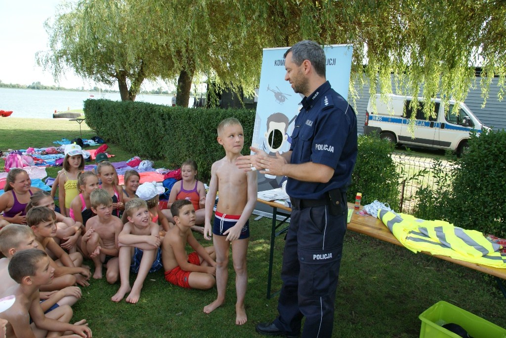 Akcja policji:  Kręci mnie bezpieczeństwo nad wodą