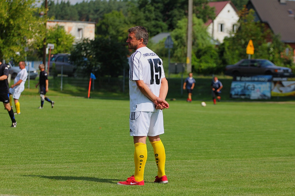 Maciej Murawski wystąpił w turnieju oldbojów w Bieniowicach