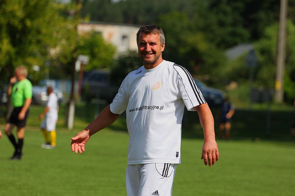 Maciej Murawski wystąpił w turnieju oldbojów w Bieniowicach