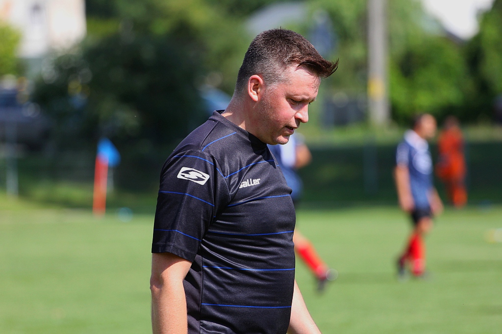Maciej Murawski wystąpił w turnieju oldbojów w Bieniowicach