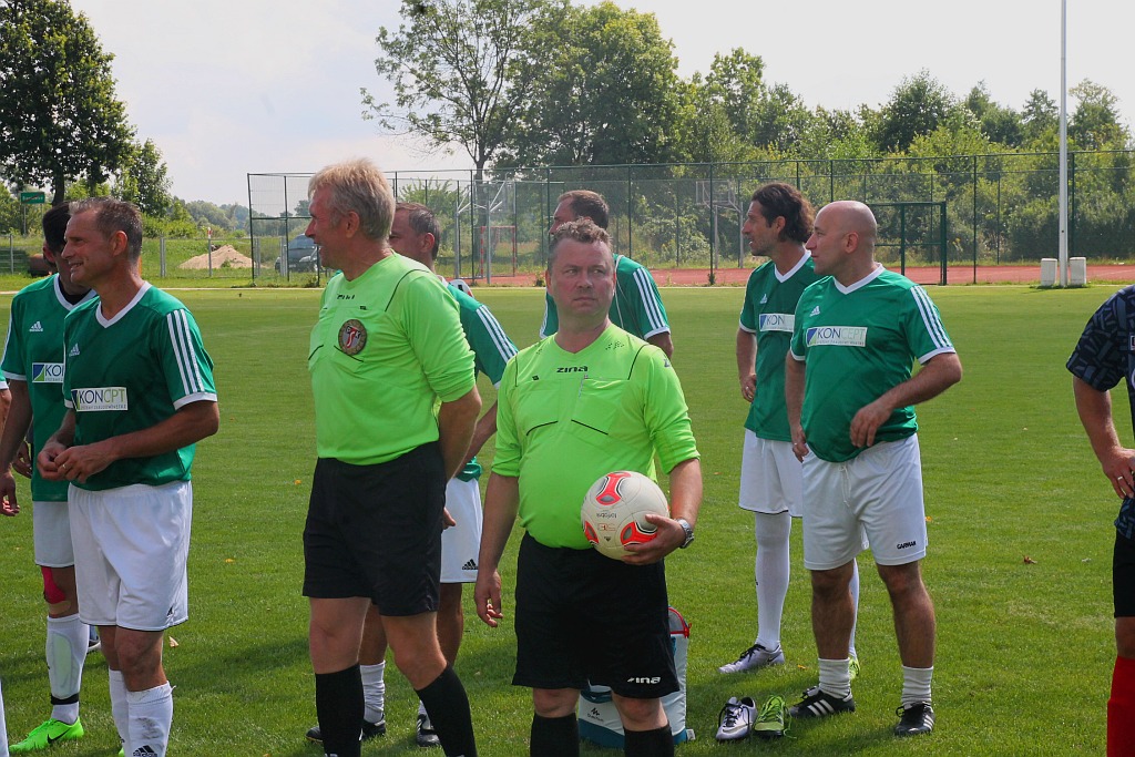 Maciej Murawski wystąpił w turnieju oldbojów w Bieniowicach