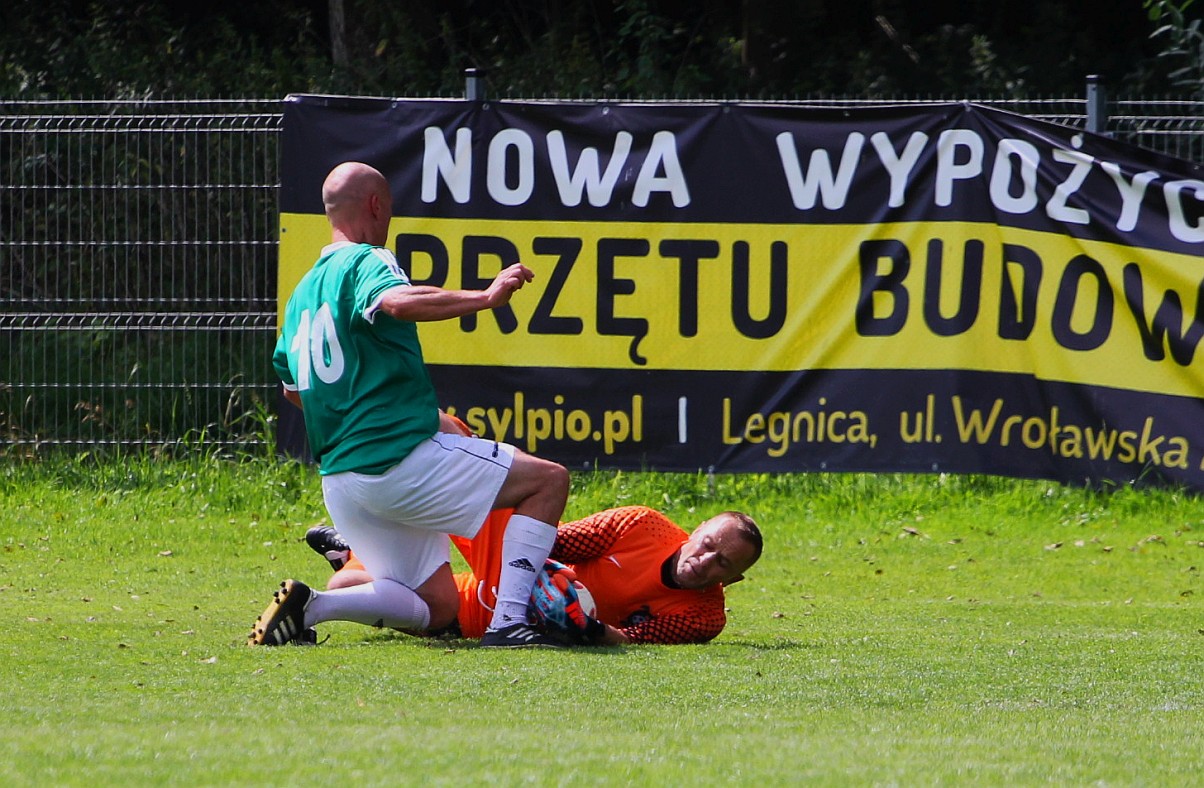 Maciej Murawski wystąpił w turnieju oldbojów w Bieniowicach