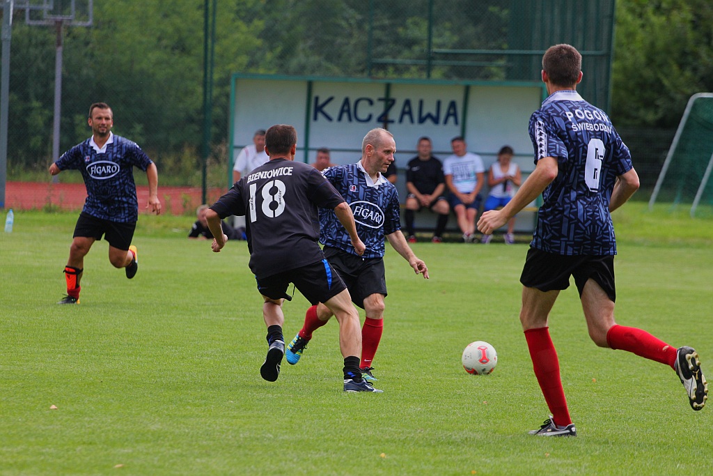 Maciej Murawski wystąpił w turnieju oldbojów w Bieniowicach