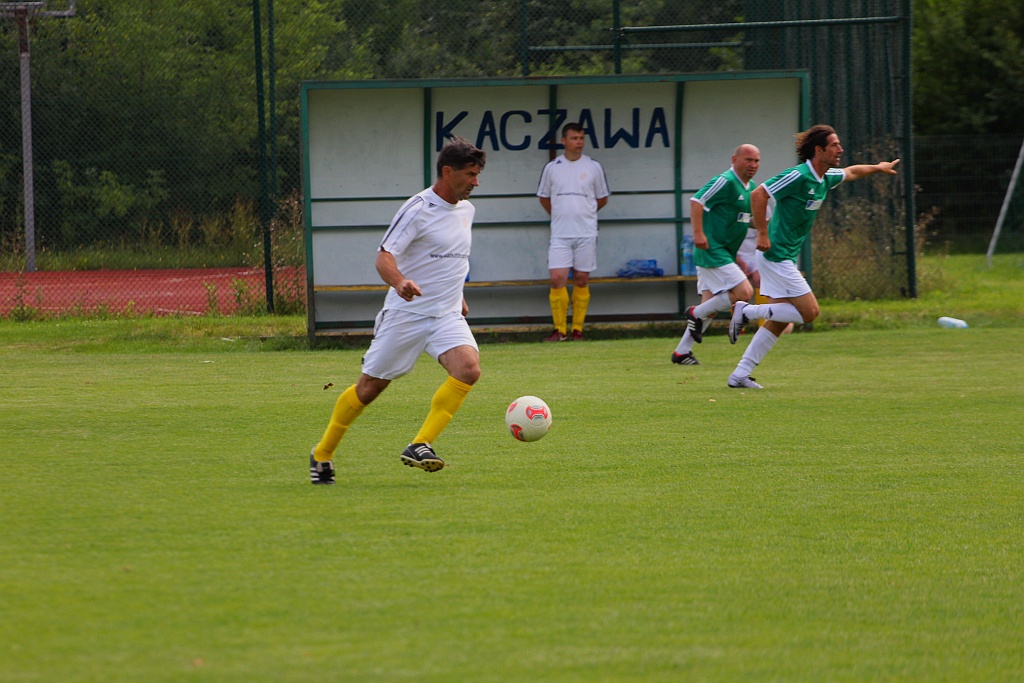 Maciej Murawski wystąpił w turnieju oldbojów w Bieniowicach