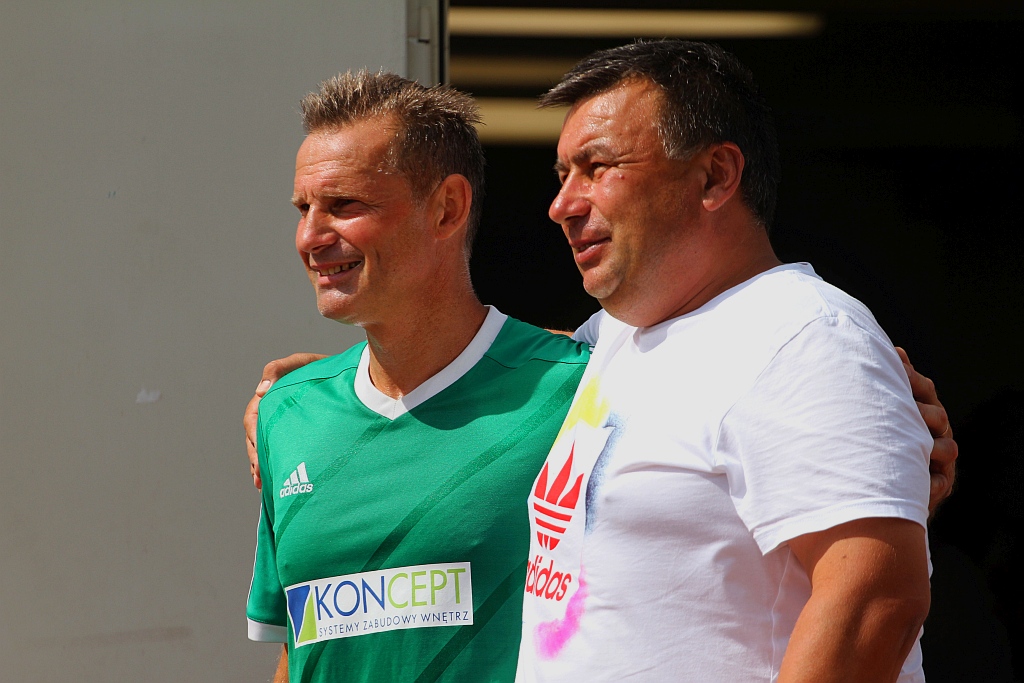 Maciej Murawski wystąpił w turnieju oldbojów w Bieniowicach