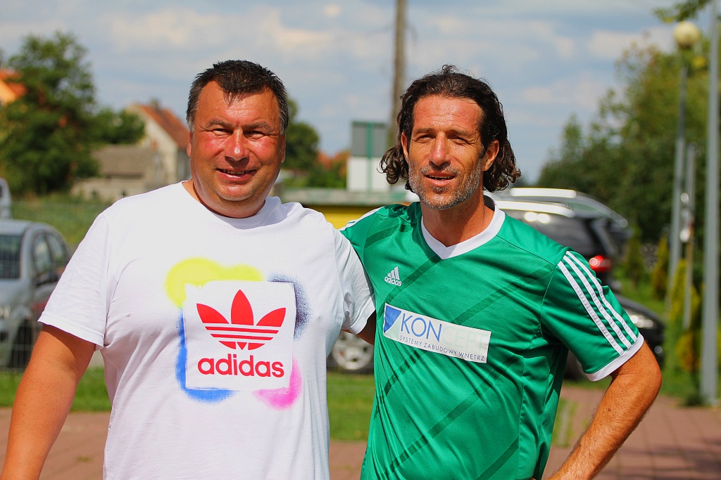 Maciej Murawski wystąpił w turnieju oldbojów w Bieniowicach