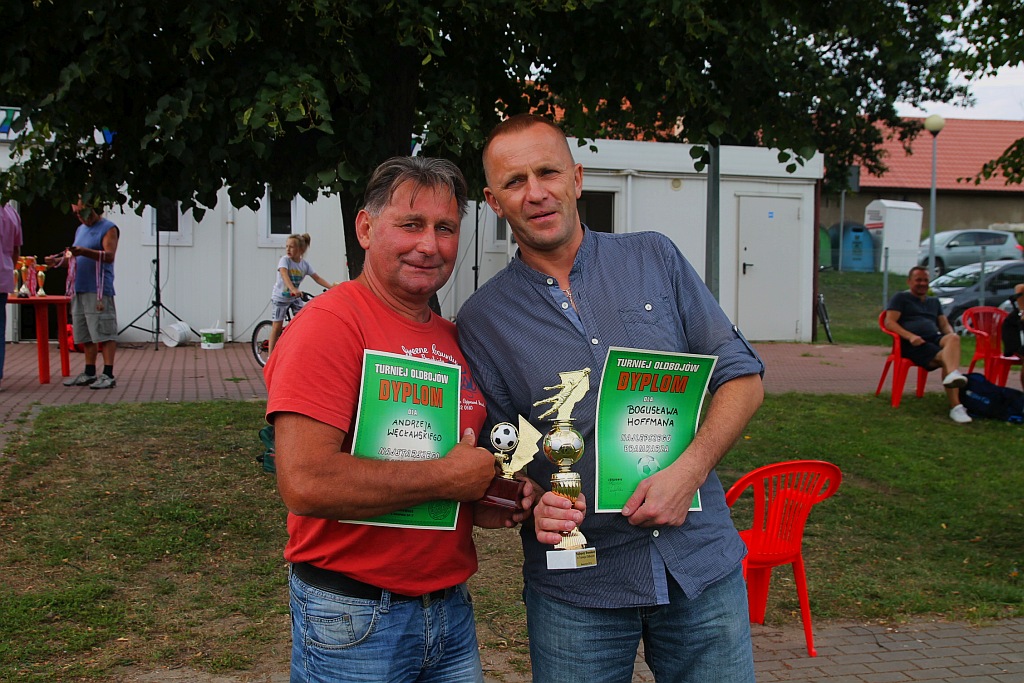 Maciej Murawski wystąpił w turnieju oldbojów w Bieniowicach
