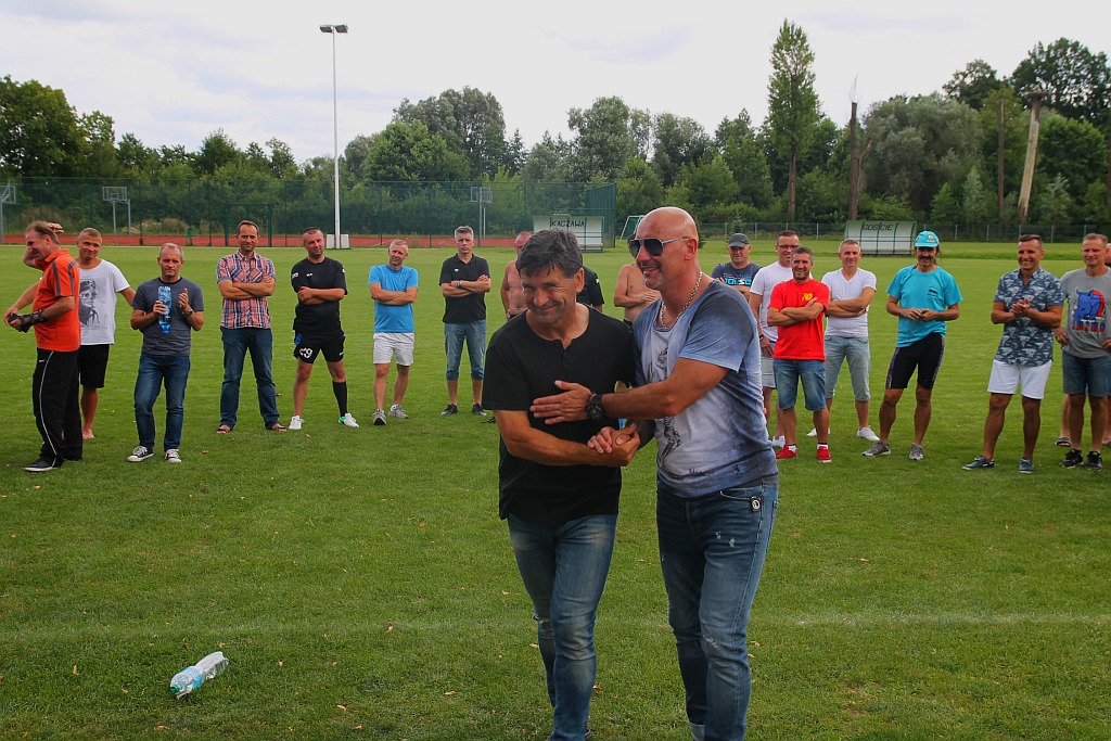 Maciej Murawski wystąpił w turnieju oldbojów w Bieniowicach