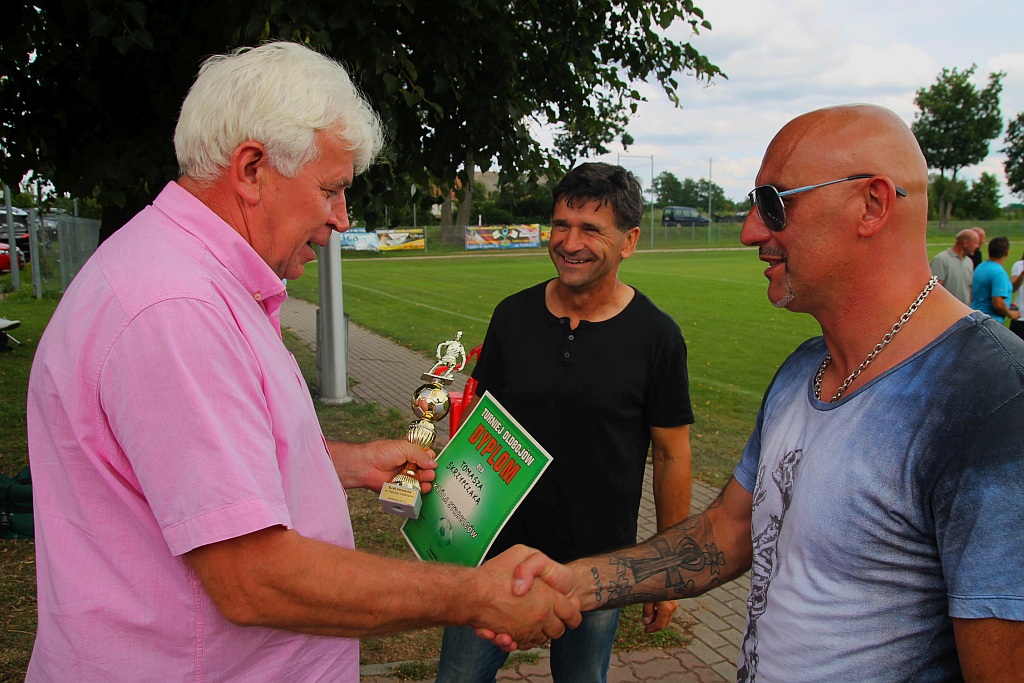 Maciej Murawski wystąpił w turnieju oldbojów w Bieniowicach