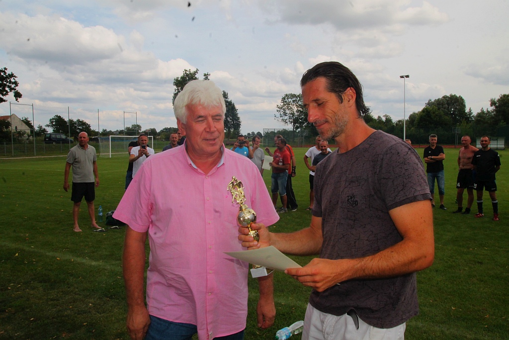 Maciej Murawski wystąpił w turnieju oldbojów w Bieniowicach