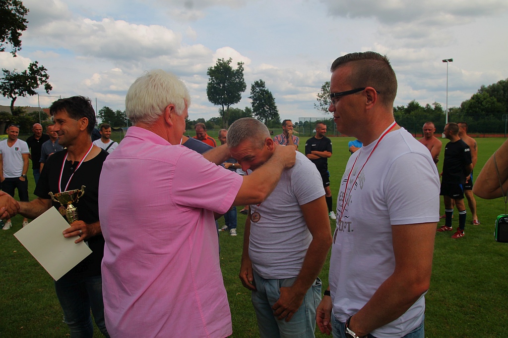 Maciej Murawski wystąpił w turnieju oldbojów w Bieniowicach