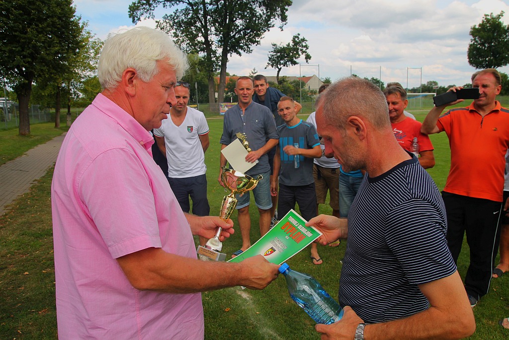 Maciej Murawski wystąpił w turnieju oldbojów w Bieniowicach