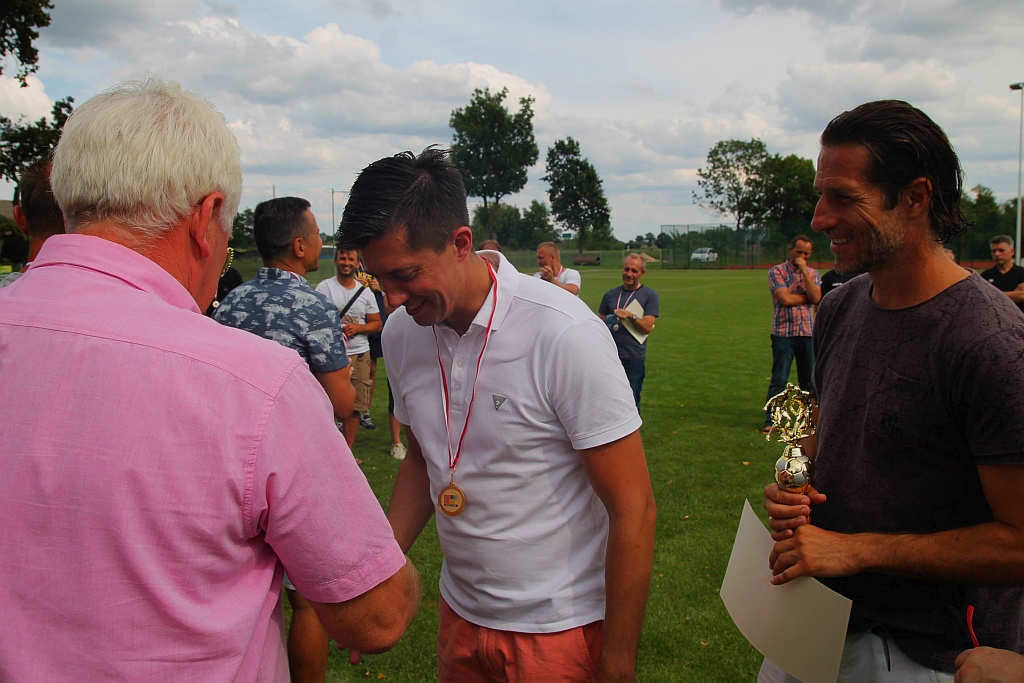 Maciej Murawski wystąpił w turnieju oldbojów w Bieniowicach