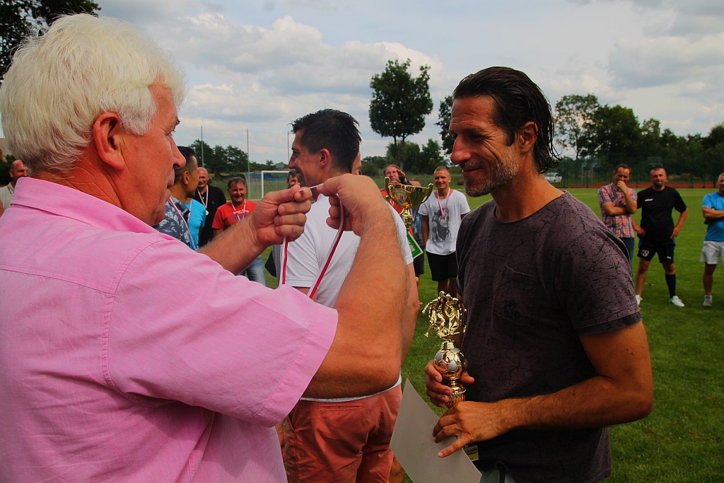 Maciej Murawski wystąpił w turnieju oldbojów w Bieniowicach