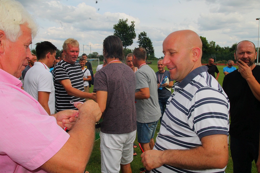 Maciej Murawski wystąpił w turnieju oldbojów w Bieniowicach