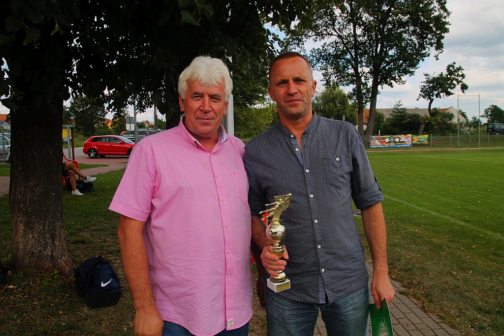 Maciej Murawski wystąpił w turnieju oldbojów w Bieniowicach