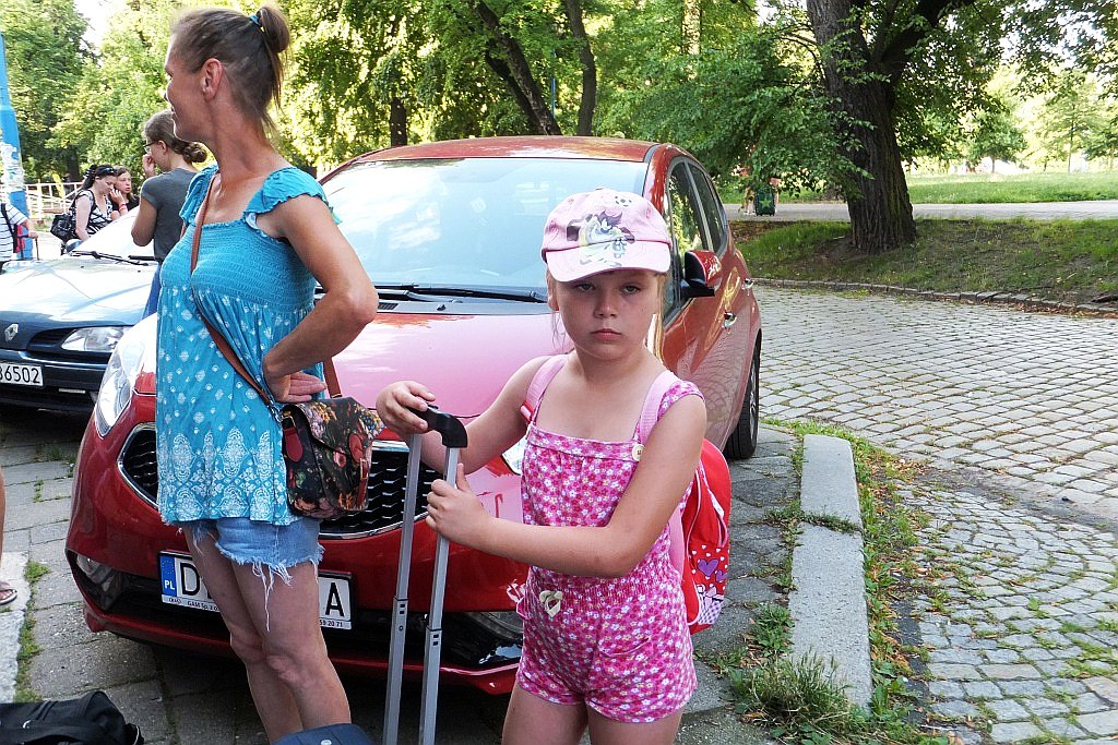 Uczestnicy kolonii TPD w zwiedzili Żelazny Tygiel Waloński