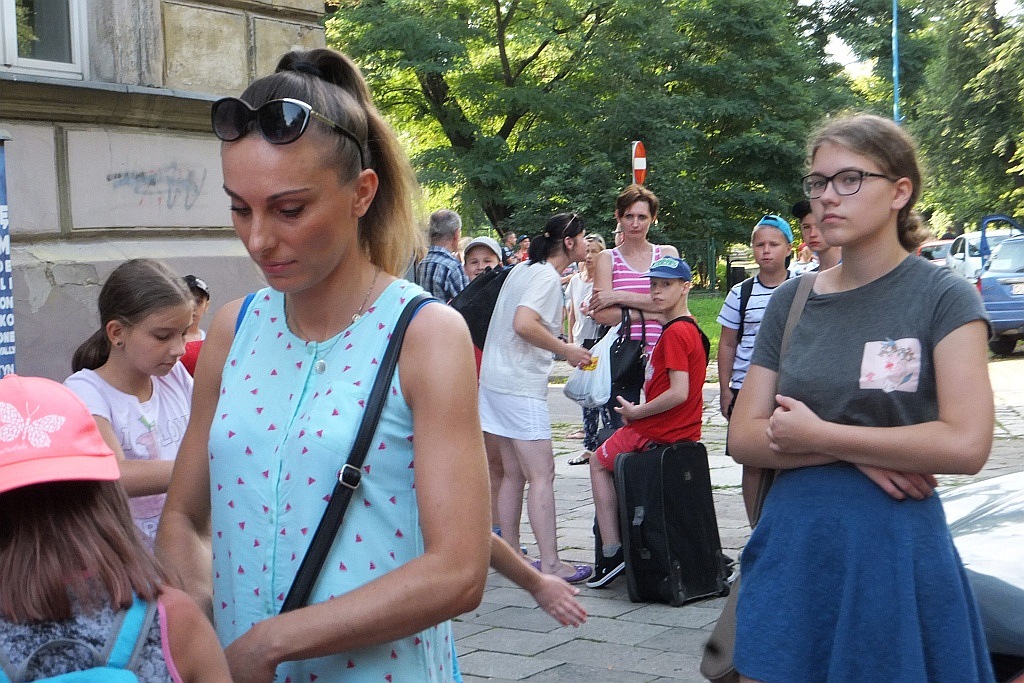 Uczestnicy kolonii TPD w zwiedzili Żelazny Tygiel Waloński