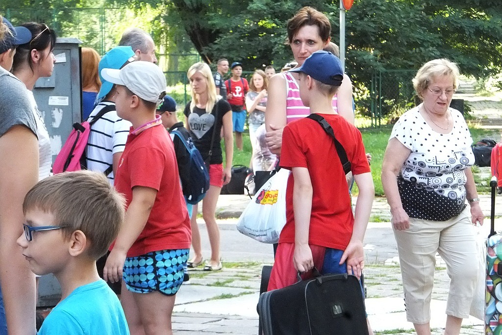 Uczestnicy kolonii TPD w zwiedzili Żelazny Tygiel Waloński