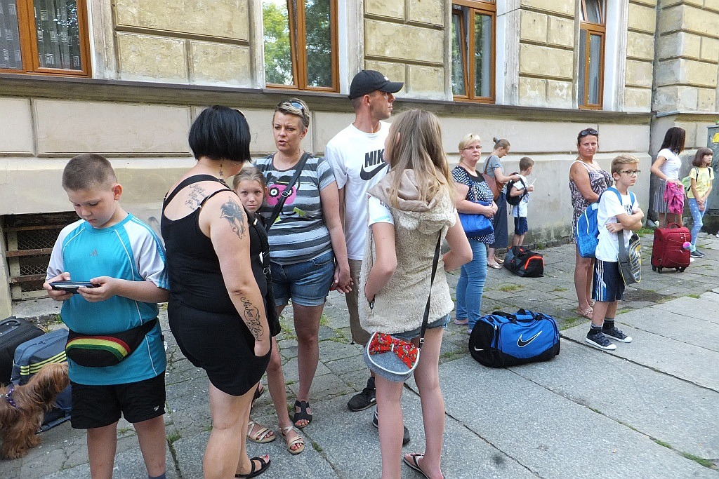 Uczestnicy kolonii TPD w zwiedzili Żelazny Tygiel Waloński