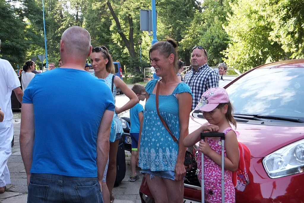 Uczestnicy kolonii TPD w zwiedzili Żelazny Tygiel Waloński