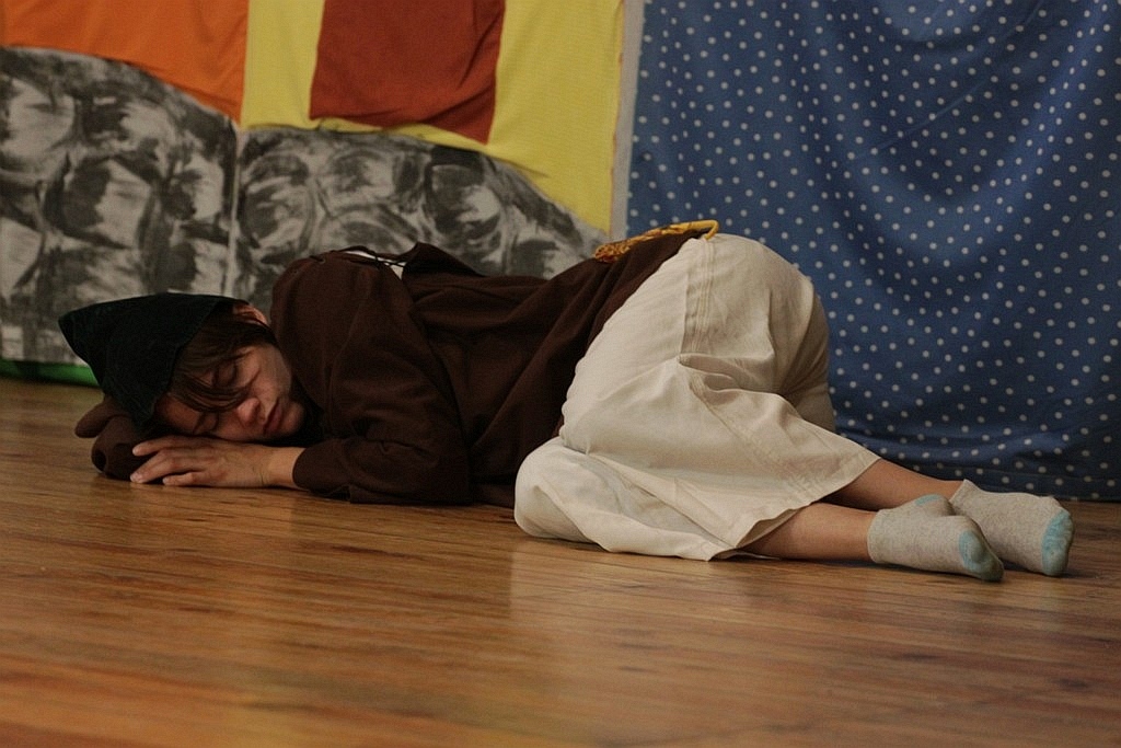 Teatr Blaszany Bębenek wystąpił dla dzieci z gminy Kunice