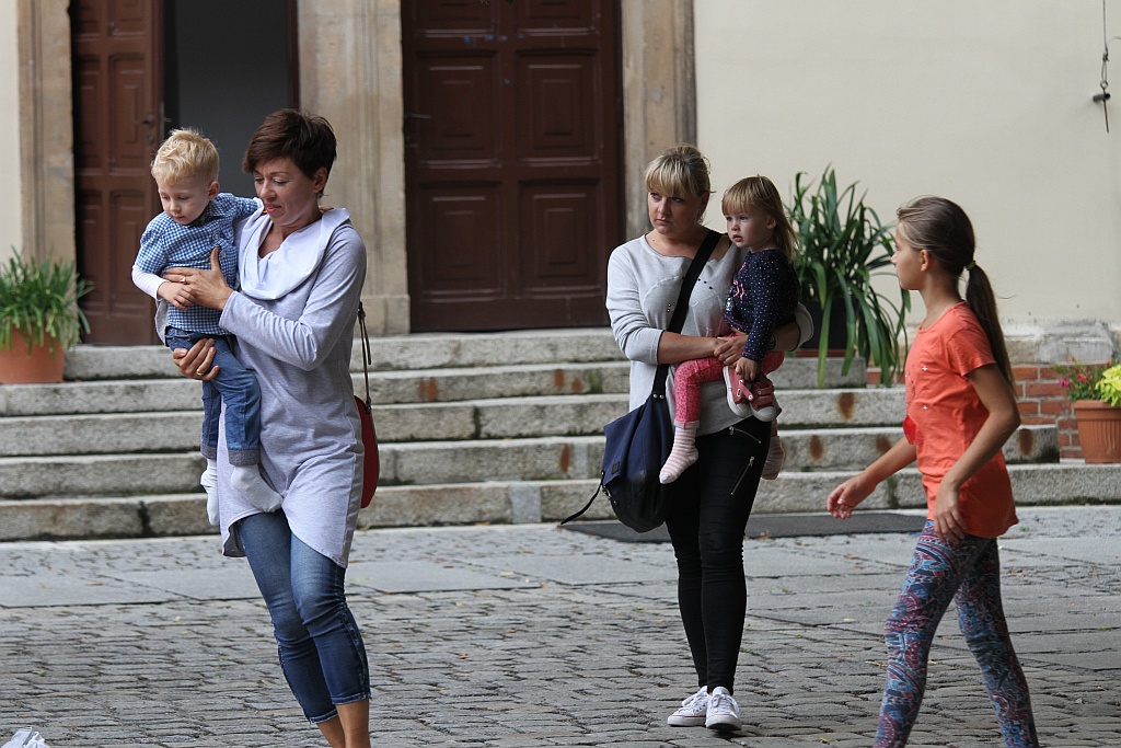Odkrywali tajemnice kryjące się w wieży Świętego Piotra