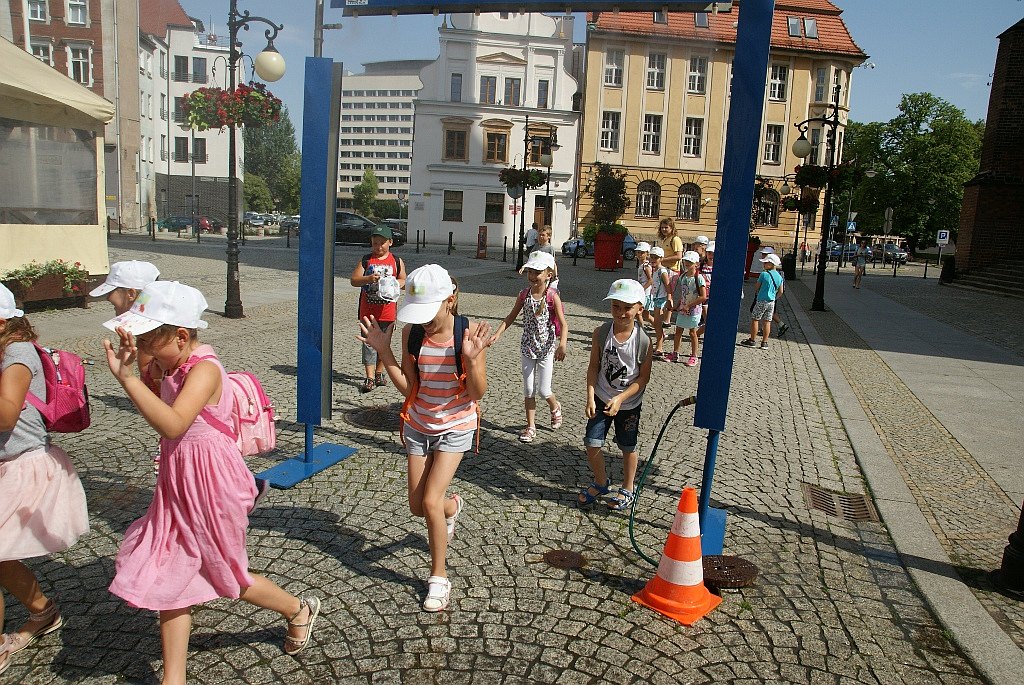Dzieci z gminy Kunice aktywnie bawiły się w czasie wakacji