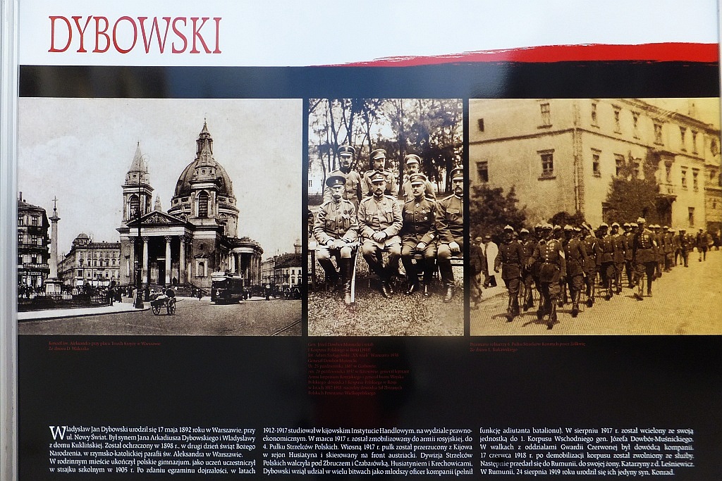 Wystawa poświęcona majorowi Władysławowi Dybowskiemu