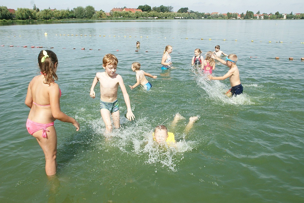 Dzieci z gminy Kunice aktywnie bawiły się w czasie wakacji
