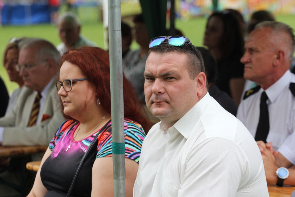 Mieszkańcy gminy Ruja świętują w Tyńcu dożynki gminne