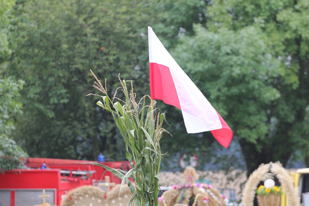 Mieszkańcy gminy Ruja świętują w Tyńcu dożynki gminne