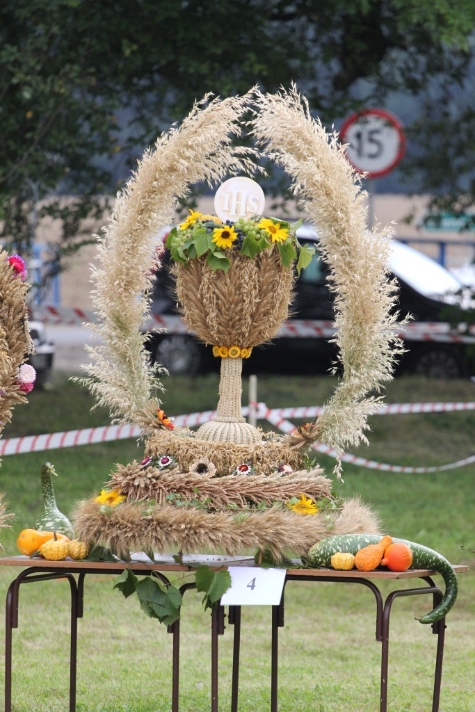 Mieszkańcy gminy Ruja świętują w Tyńcu dożynki gminne