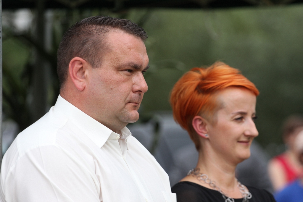 Mieszkańcy gminy Ruja świętują w Tyńcu dożynki gminne