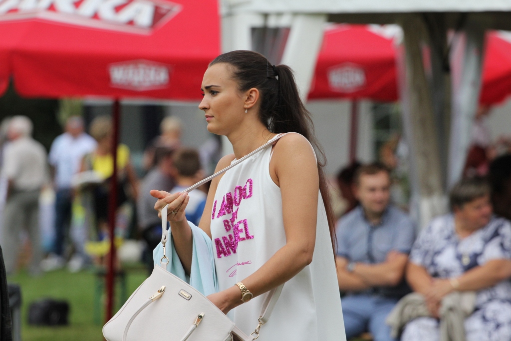 Mieszkańcy gminy Ruja świętują w Tyńcu dożynki gminne